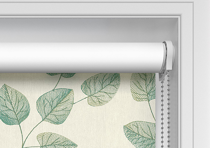 Alessio, Green Jewel - Twist&Fit Roller Blind - Image 11